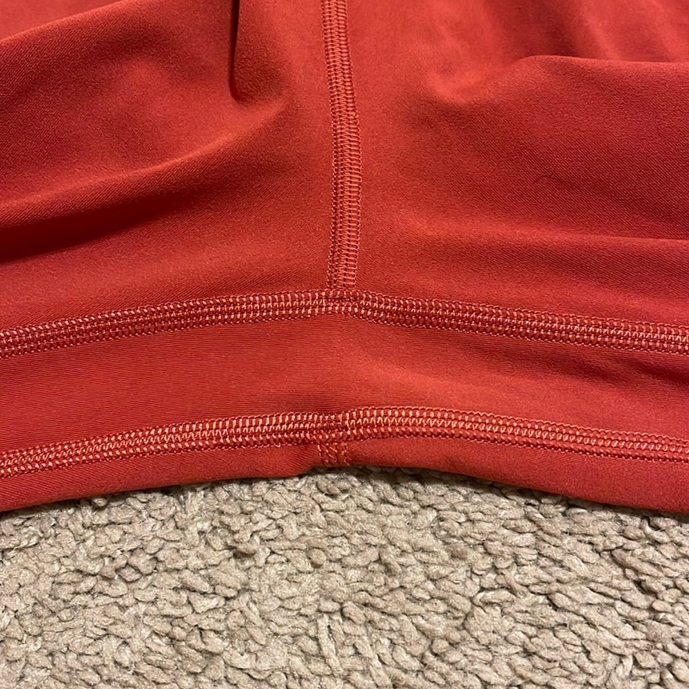 Lululemon Align Bodysuit 25” CAYENNE Sz 8 tank - Picture 8 of 8
